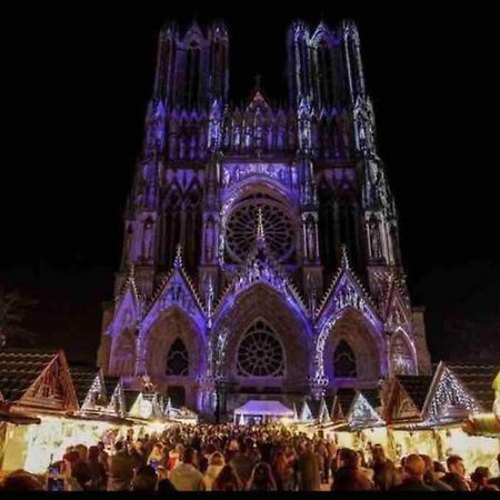 Reims Centre-Ville - 2 Chambres - 6 Personnes Au 1 Er Etage Exteriör bild